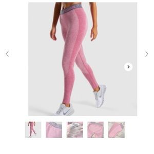 Pink Gymshark flex leggings
